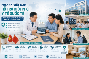 Foshan Việt Nam hỗ trợ điều phối y tế quốc tế