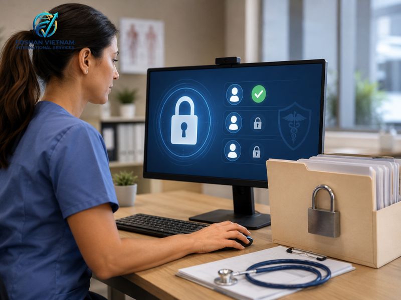 bảo mật hồ sơ bệnh án khi điều trị nước ngoài