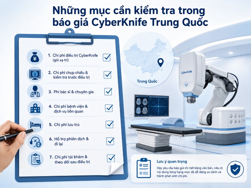 Chi phí điều trị CyberKnife