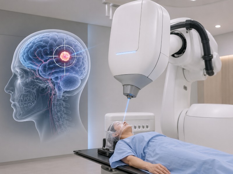 CyberKnife điều trị mấy lần