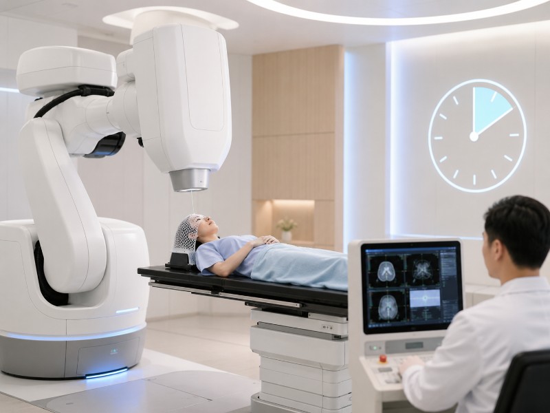 CyberKnife điều trị mấy lần