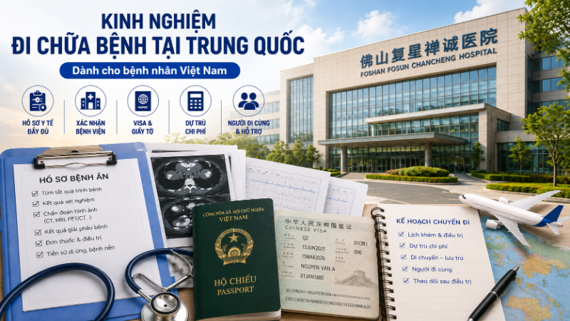Kinh nghiệm đi chữa bệnh tại Trung Quốc