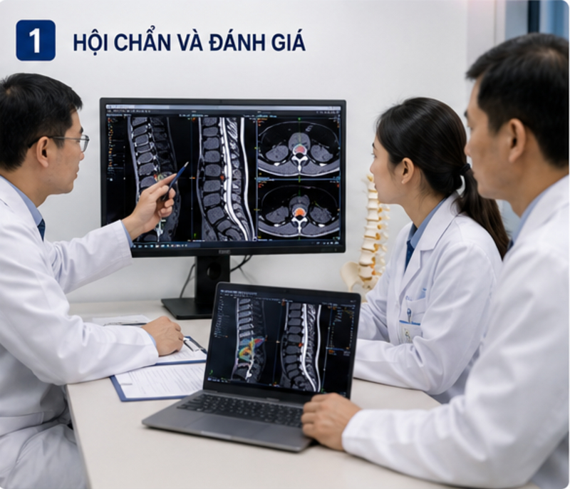 CyberKnife điều trị u cột sống