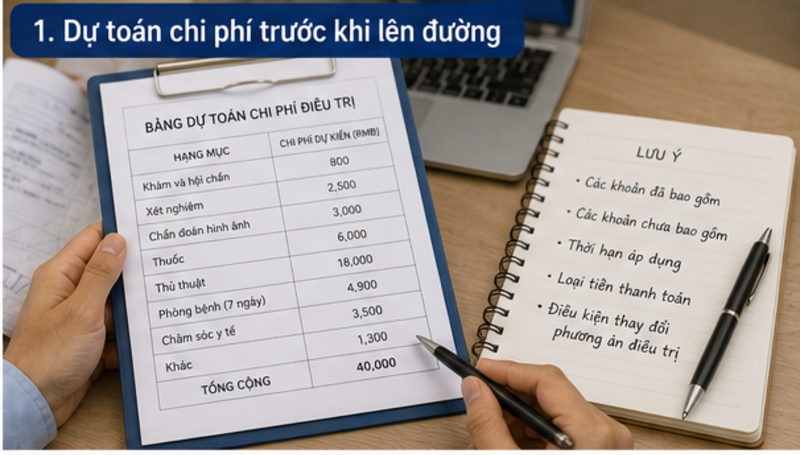 Thanh toán viện phí tại Trung Quốc