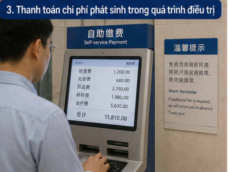 Thanh toán viện phí tại Trung Quốc