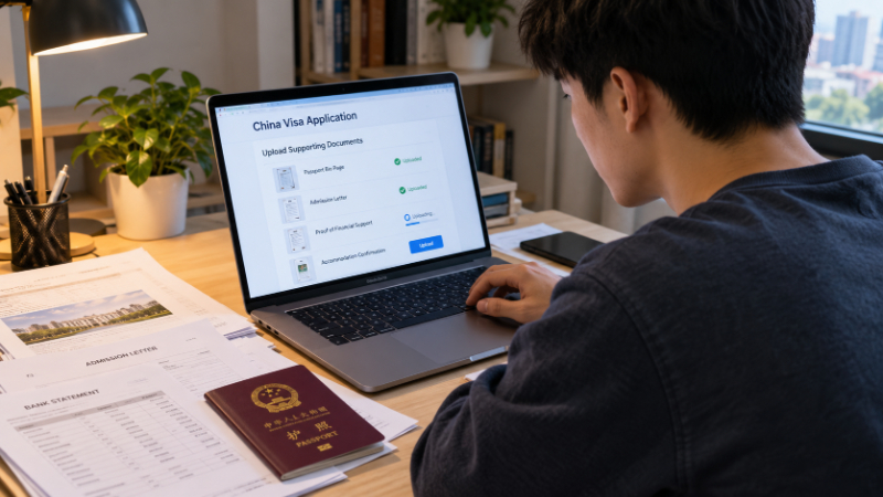 Bổ sung hồ sơ visa Trung Quốc