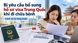 Bổ sung hồ sơ visa Trung Quốc