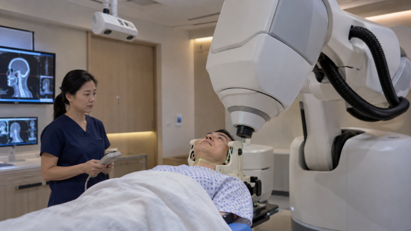 CyberKnife khác xạ trị thông thường