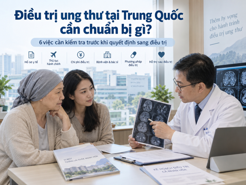 Điều trị ung thư tại Trung Quốc cần chuẩn bị gì