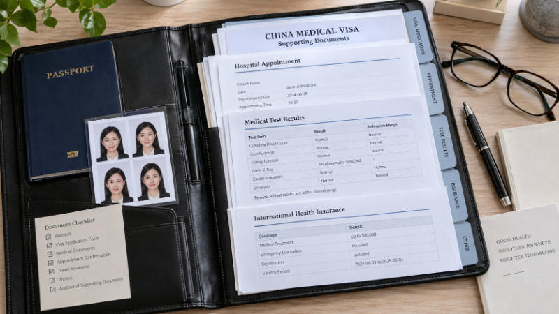 Hồ sơ visa Trung Quốc đi chữa bệnh
