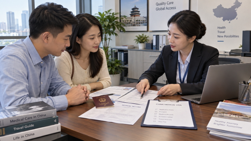 Hồ sơ visa Trung Quốc đi chữa bệnh