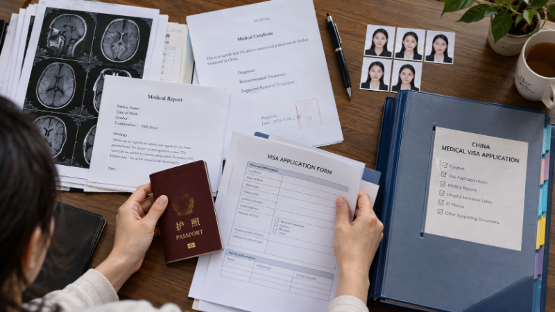 Hồ sơ visa Trung Quốc đi chữa bệnh