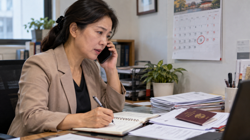 Thay đổi lịch khám visa Trung Quốc