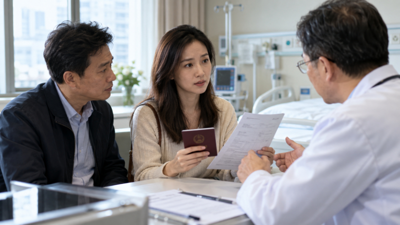 Visa Trung Quốc khẩn cấp chữa bệnh